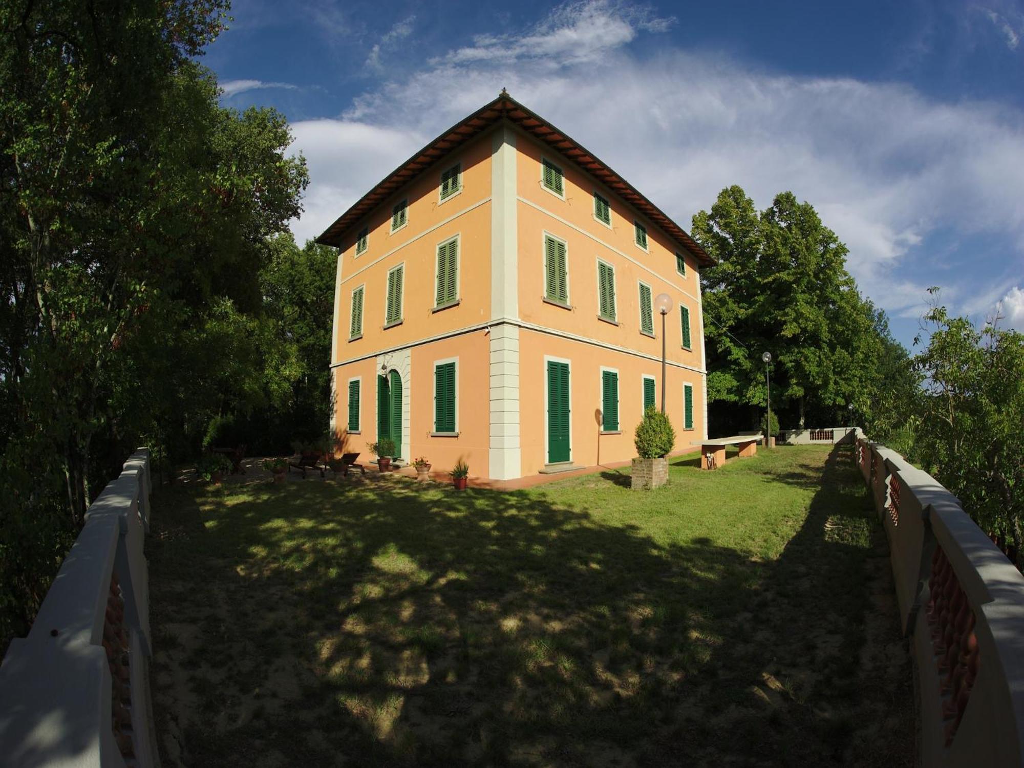 Lovely Holiday Home In Montefiridolfi With Hill View Dış mekan fotoğraf