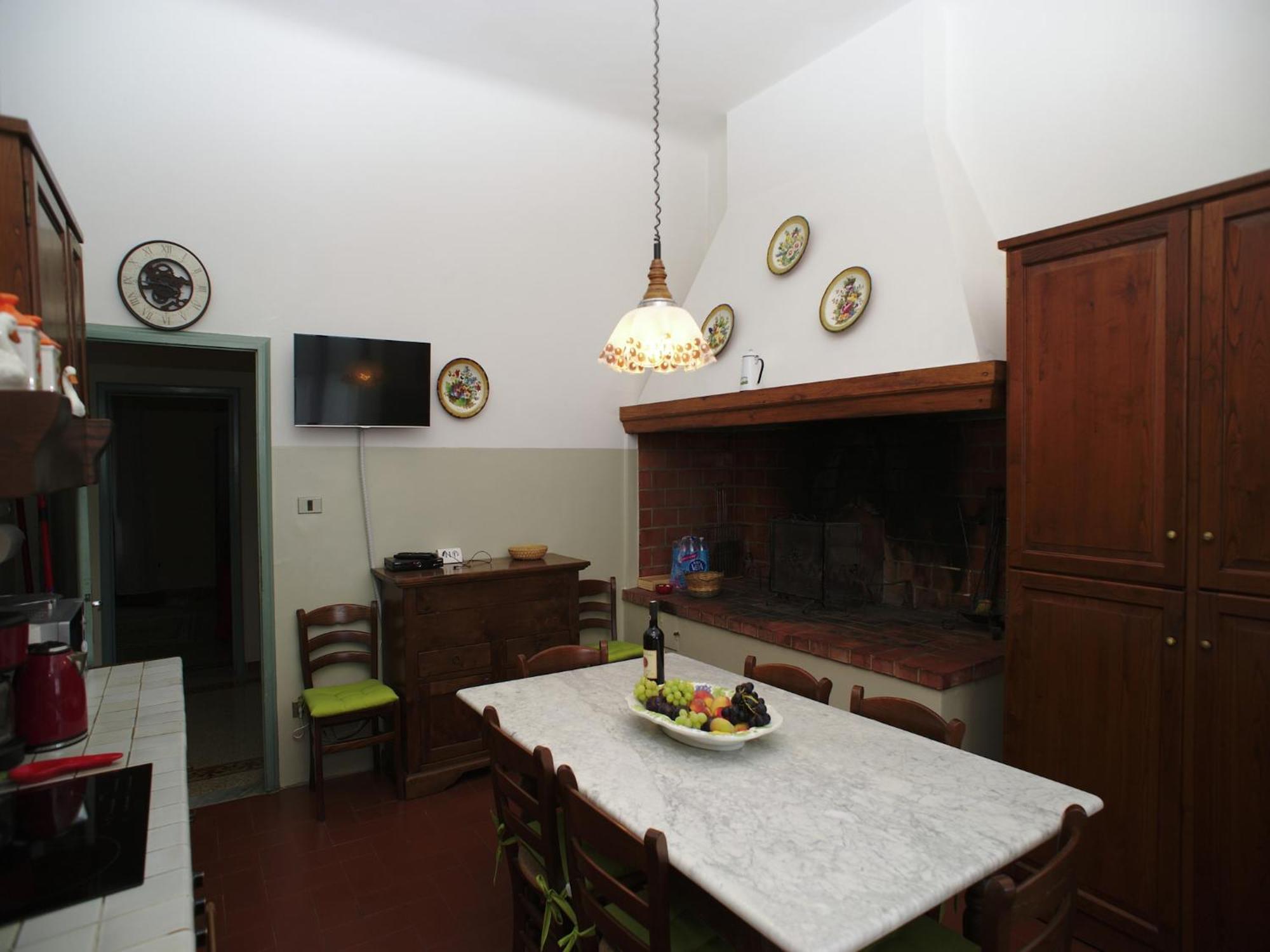 Lovely Holiday Home In Montefiridolfi With Hill View Dış mekan fotoğraf