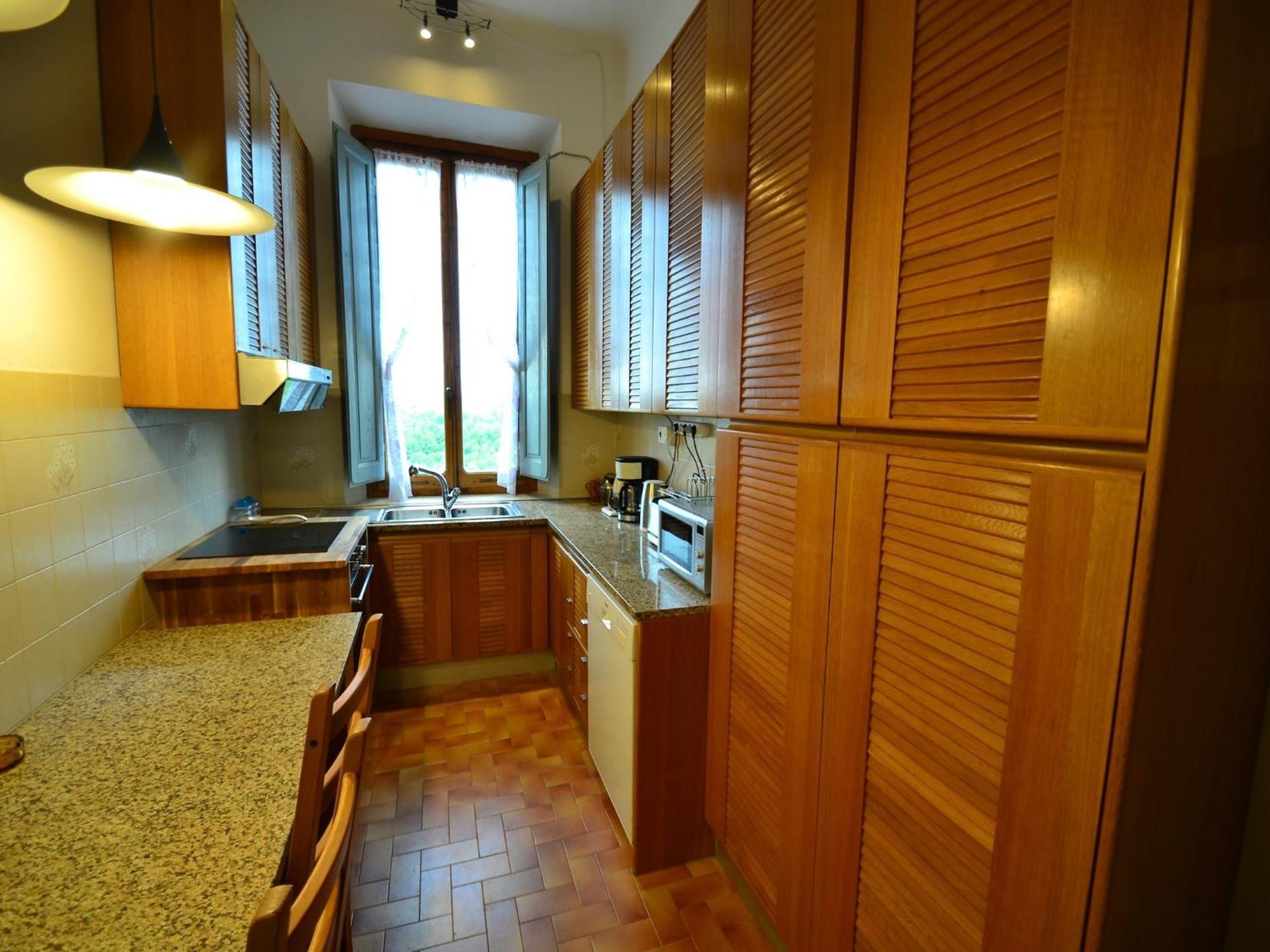 Lovely Holiday Home In Montefiridolfi With Hill View Dış mekan fotoğraf