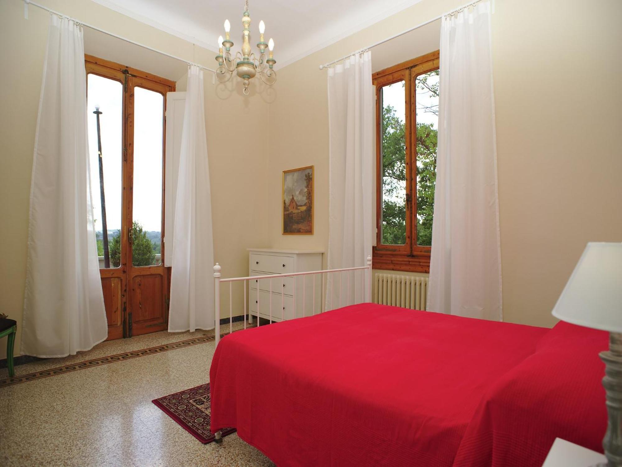 Lovely Holiday Home In Montefiridolfi With Hill View Dış mekan fotoğraf