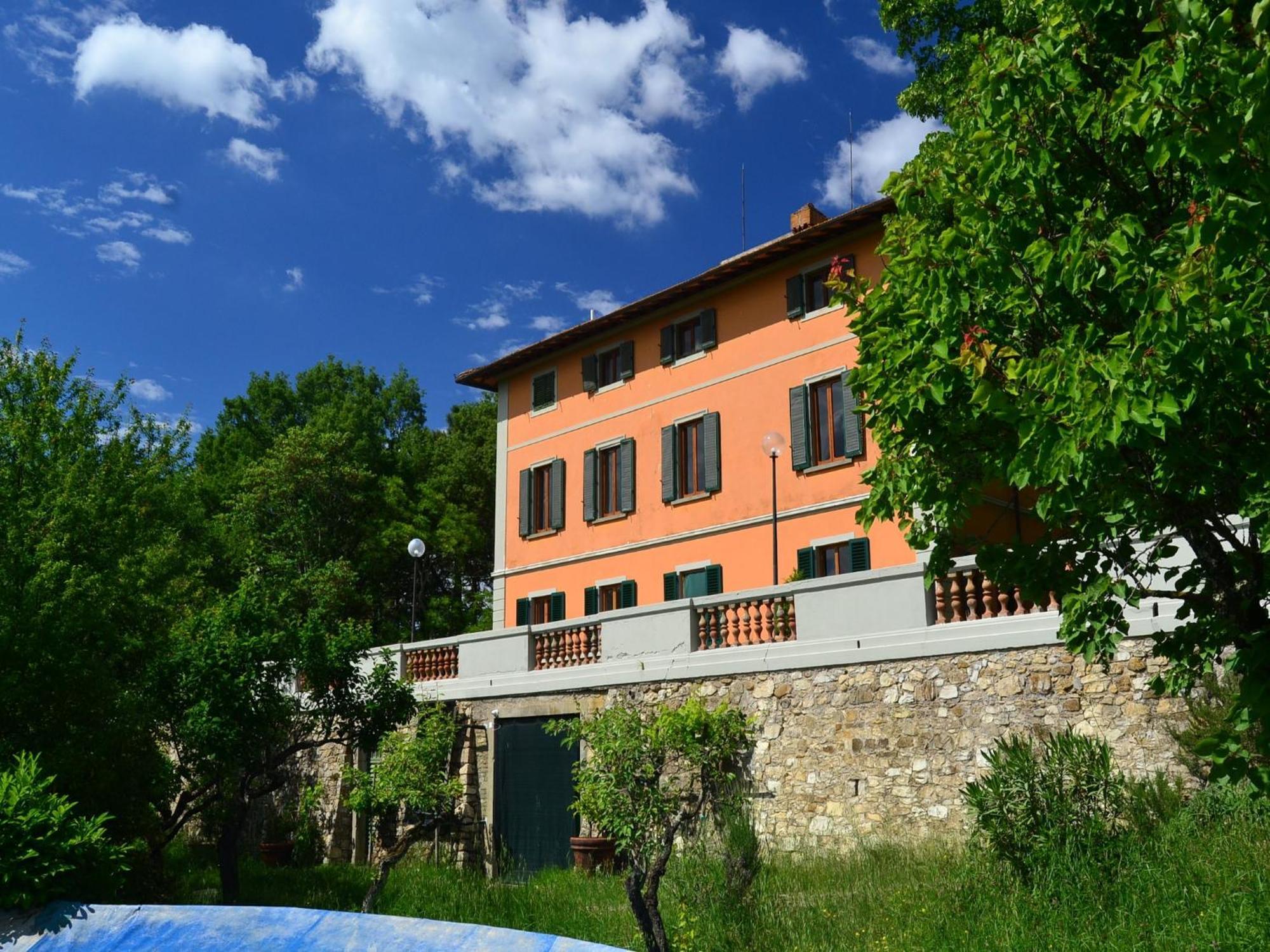 Lovely Holiday Home In Montefiridolfi With Hill View Dış mekan fotoğraf