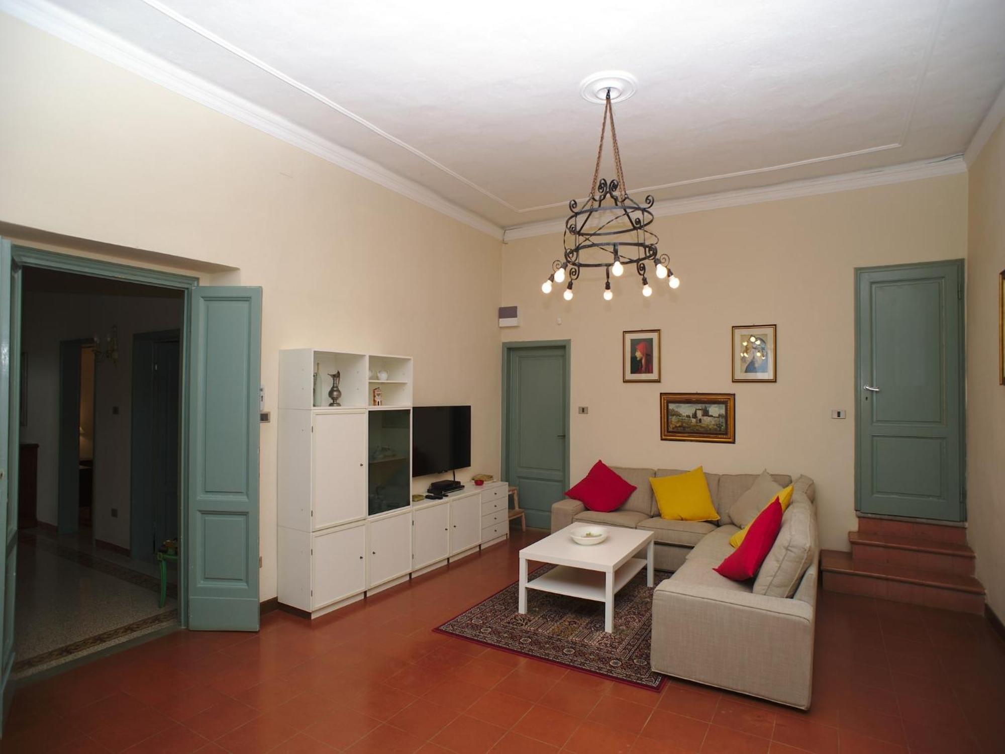Lovely Holiday Home In Montefiridolfi With Hill View Dış mekan fotoğraf