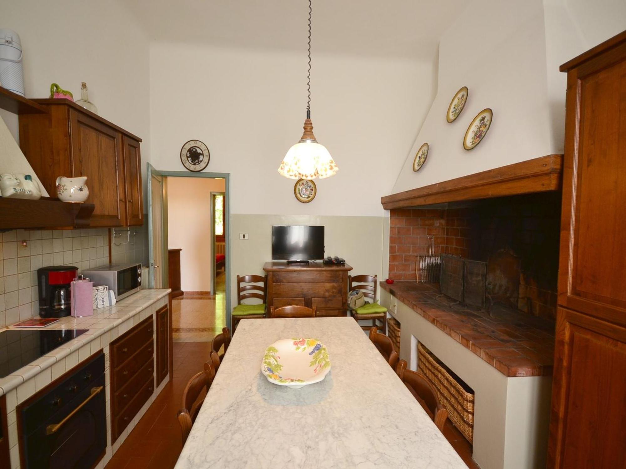 Lovely Holiday Home In Montefiridolfi With Hill View Dış mekan fotoğraf