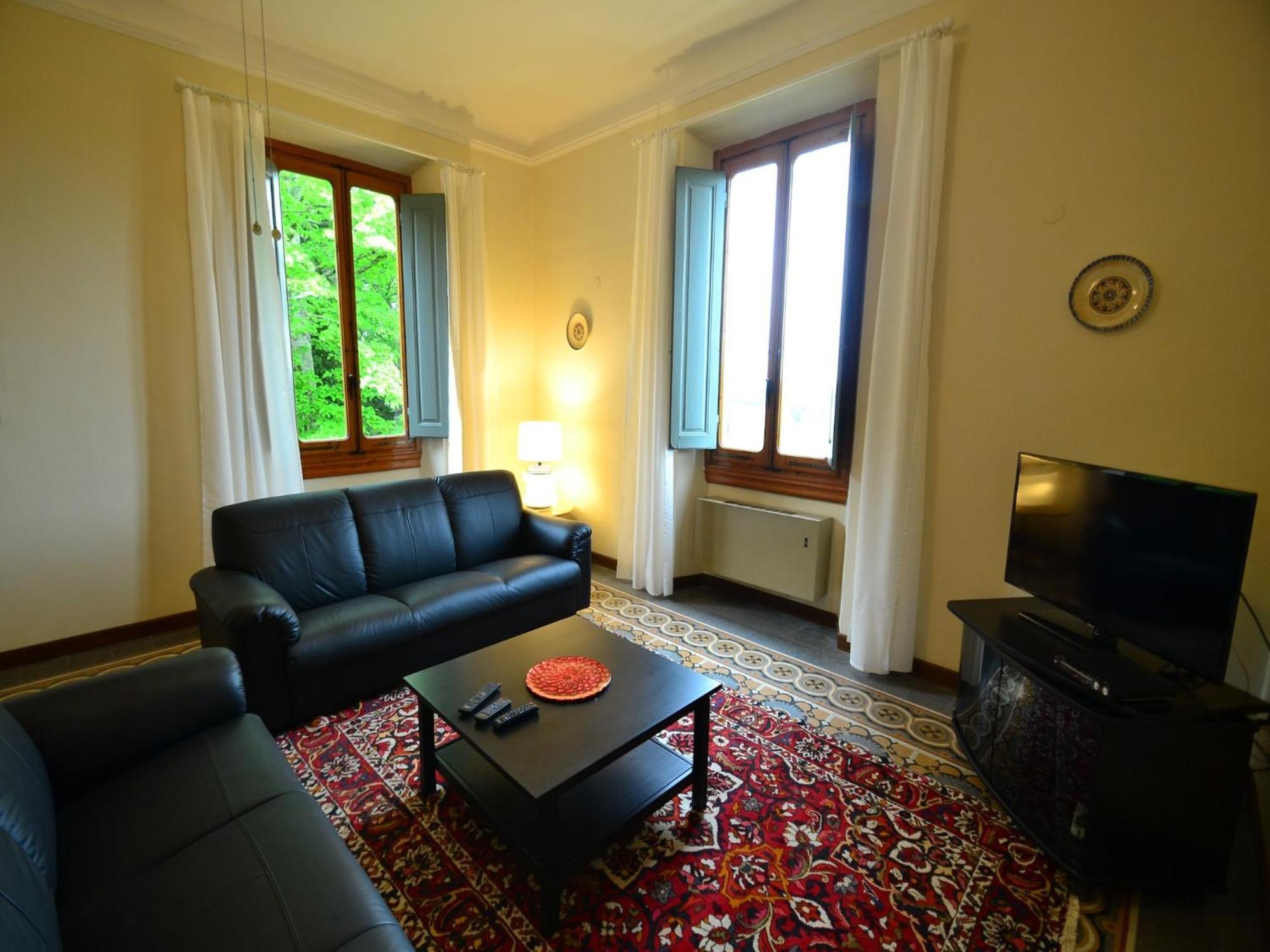 Lovely Holiday Home In Montefiridolfi With Hill View Dış mekan fotoğraf